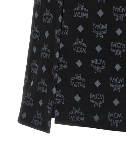 MCM Black Cotton Polo Shirt
