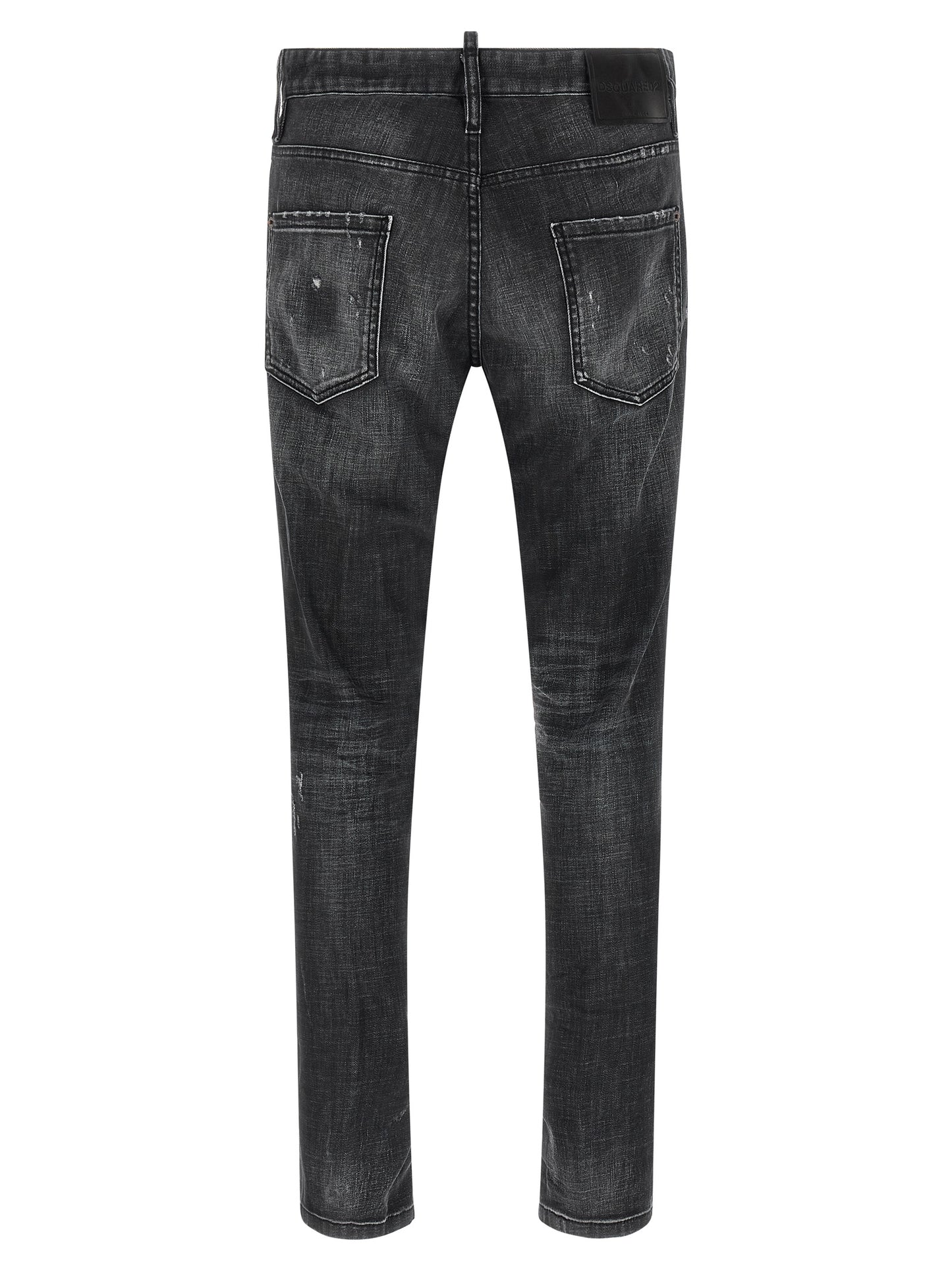 Dsquared² Black Cotton Jeans Denim