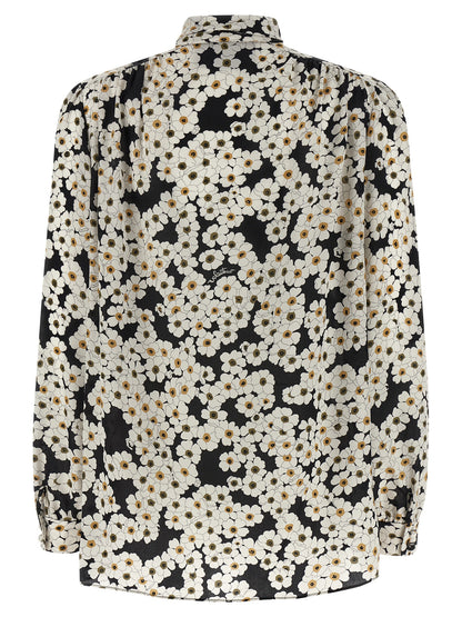 Valentino Garavani Bicolor Silk Blouse