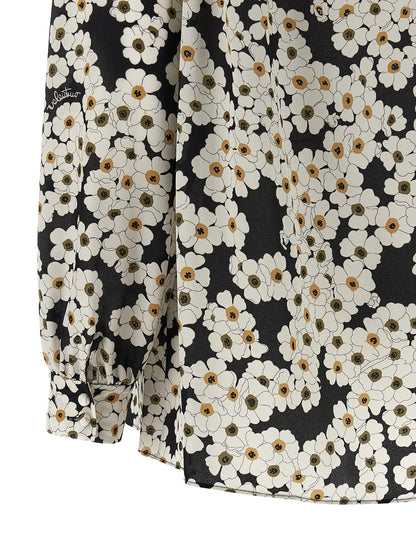 Valentino Garavani Bicolor Silk Blouse
