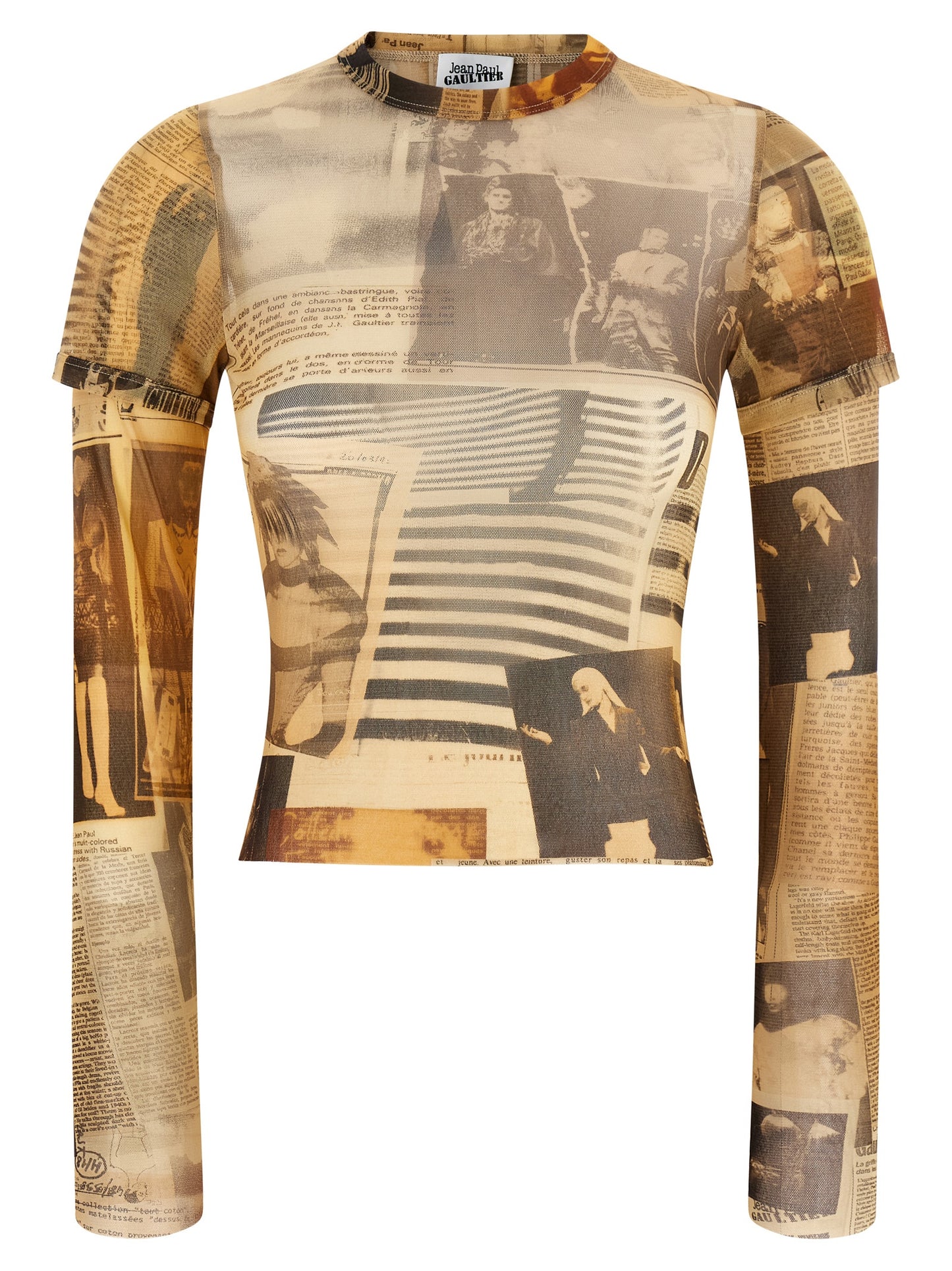 Jean Paul Gaultier Multicolor Polyamide T-Shirt