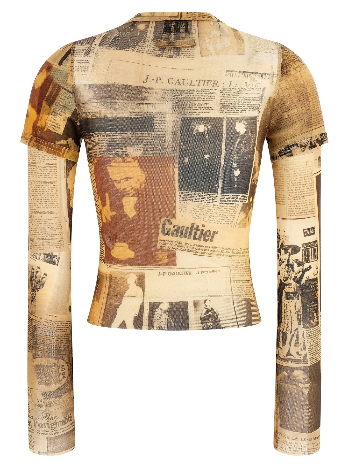 Jean Paul Gaultier Multicolor Polyamide T-Shirt