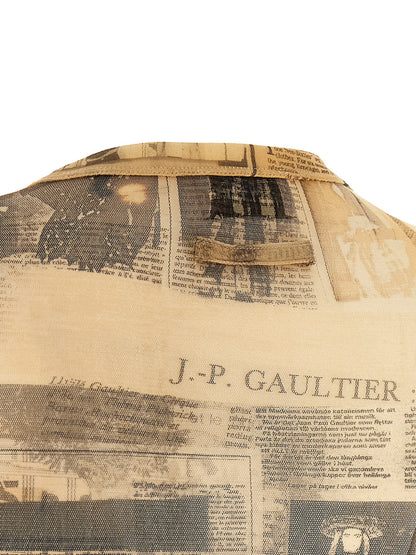 Jean Paul Gaultier Multicolor Polyamide T-Shirt