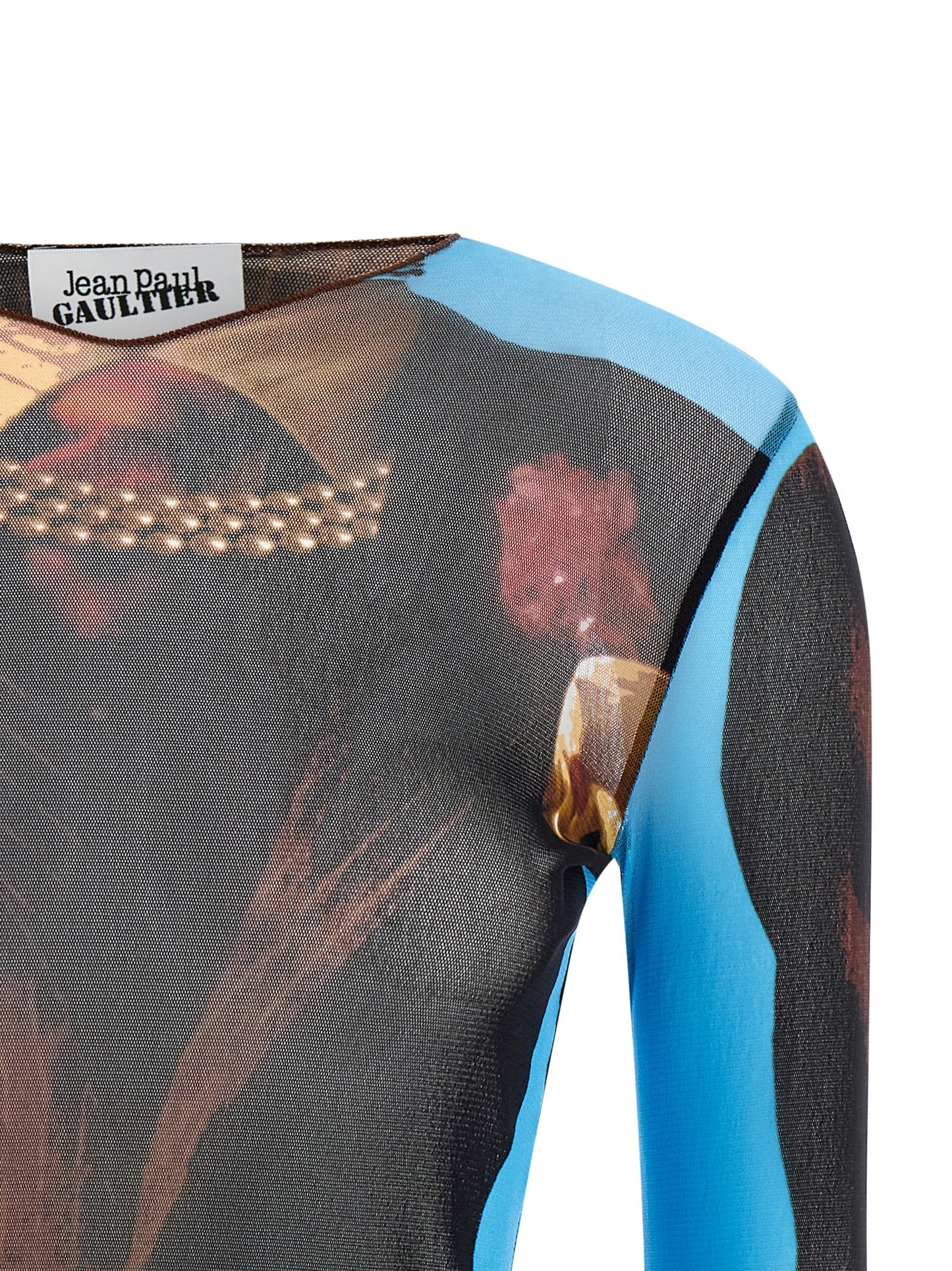 Jean Paul Gaultier Multicolor Polyamide Dress Shirt