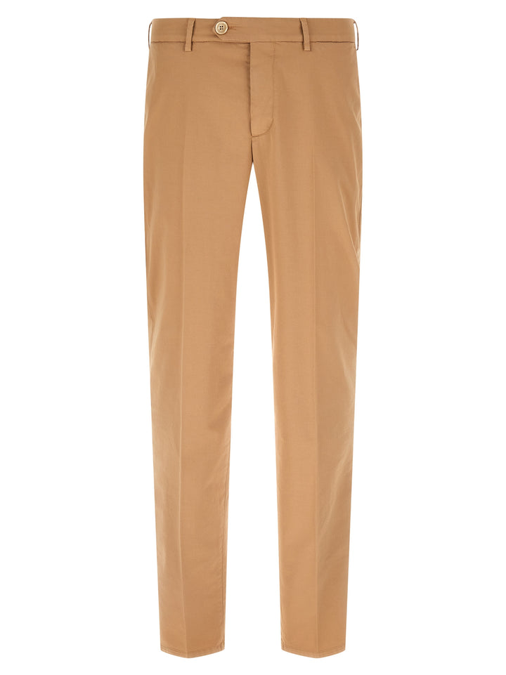 Brunello Cucinelli Beige Cotton Casual Pants