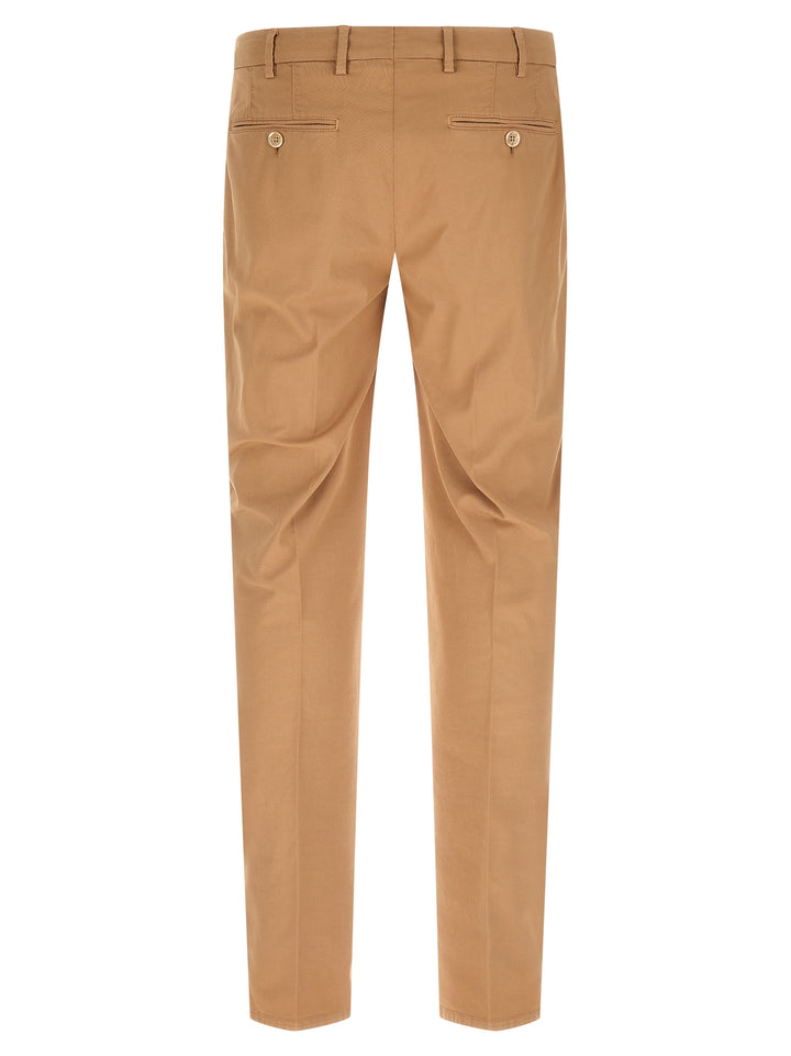 Brunello Cucinelli Beige Cotton Casual Pants