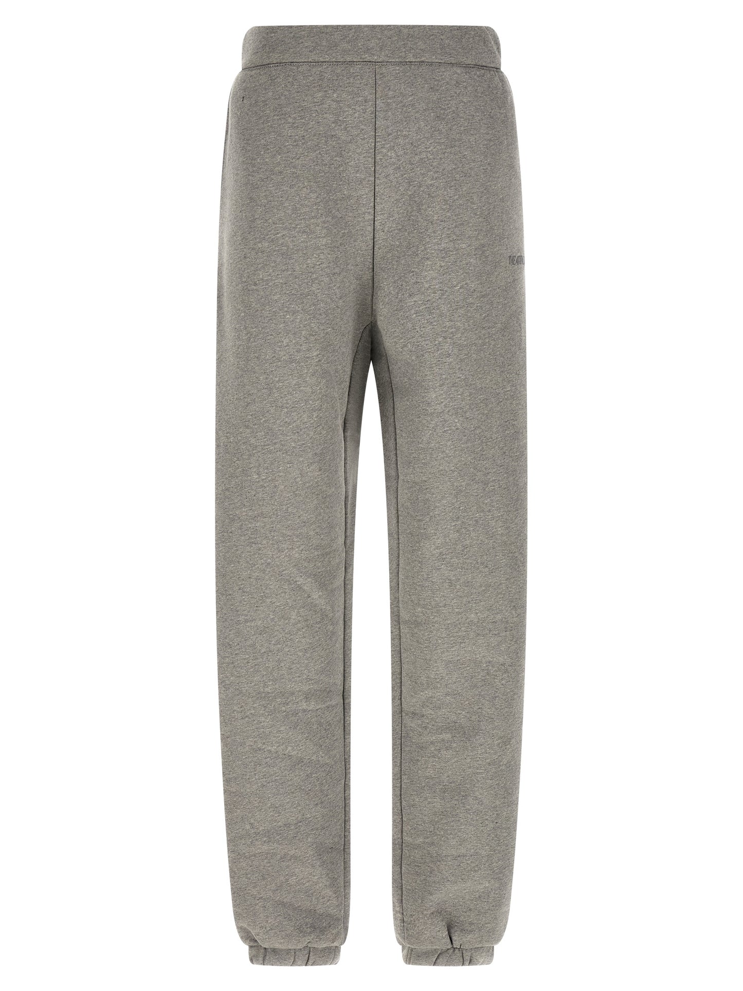 The Attico Gray Cotton Joggers (Workout Pants)