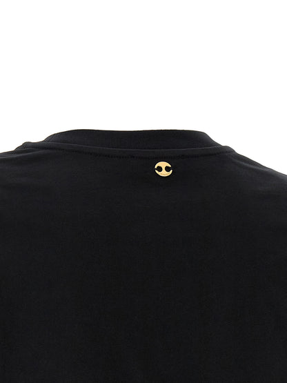 Paco Rabanne Black Cotton T-Shirt