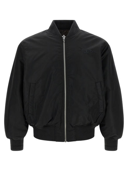 Diesel Black Polyamide Bomber