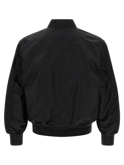 Diesel Black Polyamide Bomber