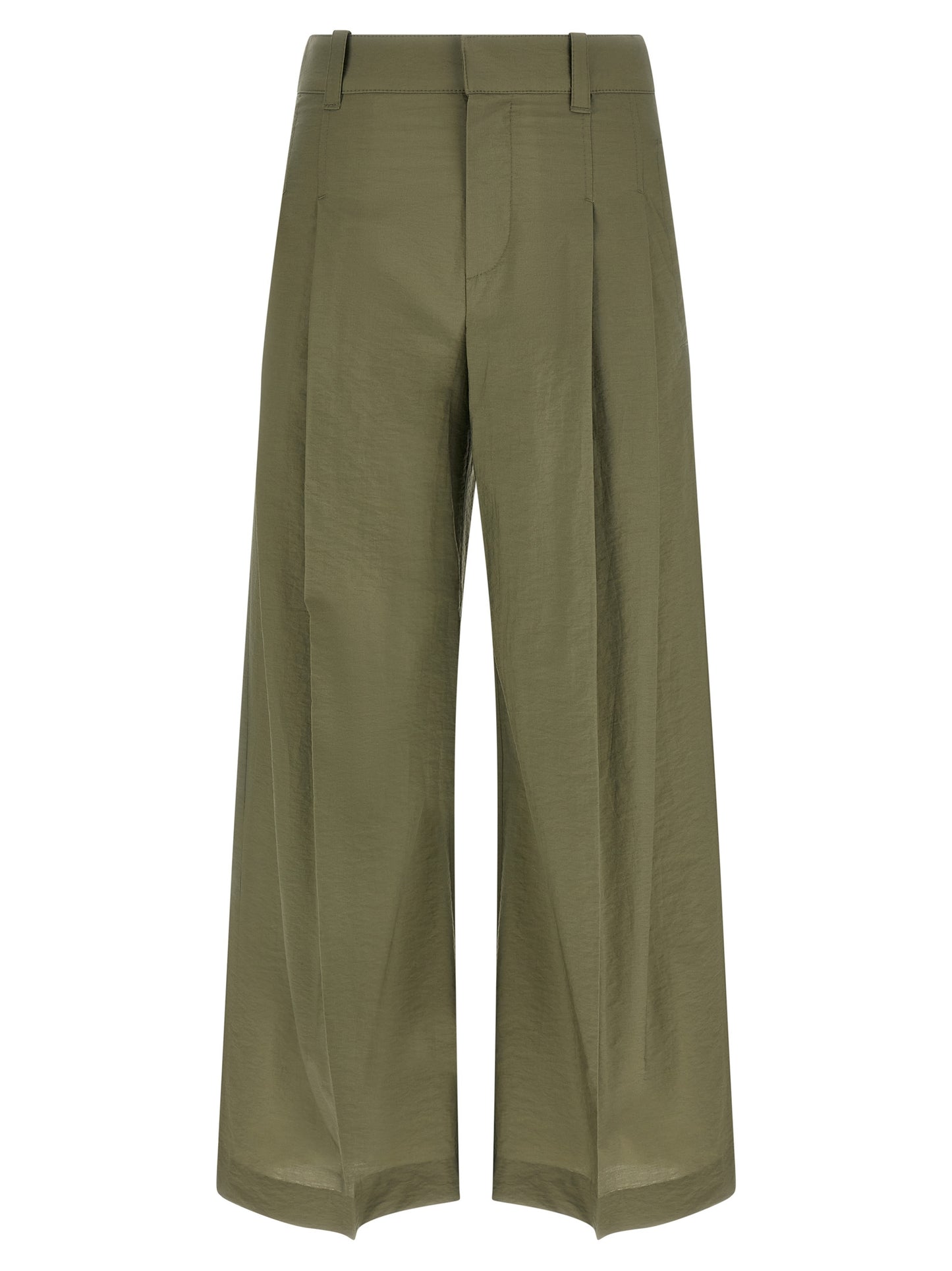 Brunello Cucinelli Bicolor Cotton Casual Pants