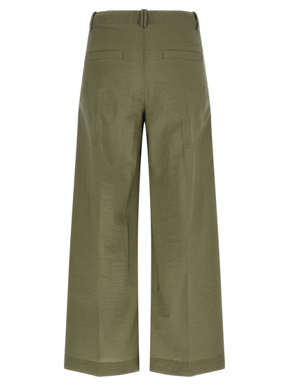 Brunello Cucinelli Bicolor Cotton Casual Pants