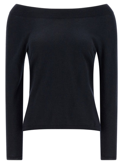 Max Mara Blue Cashmere Cardigan