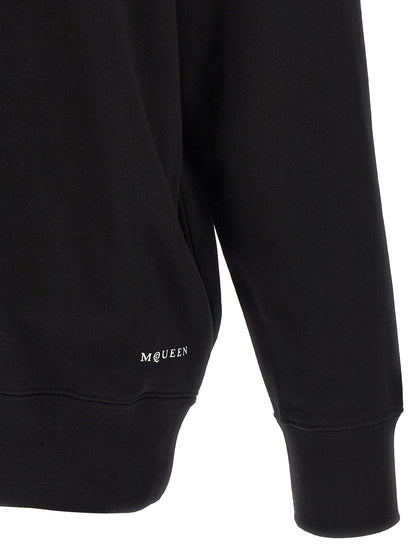 Alexander McQueen Bicolor Cotton Sweatshirt