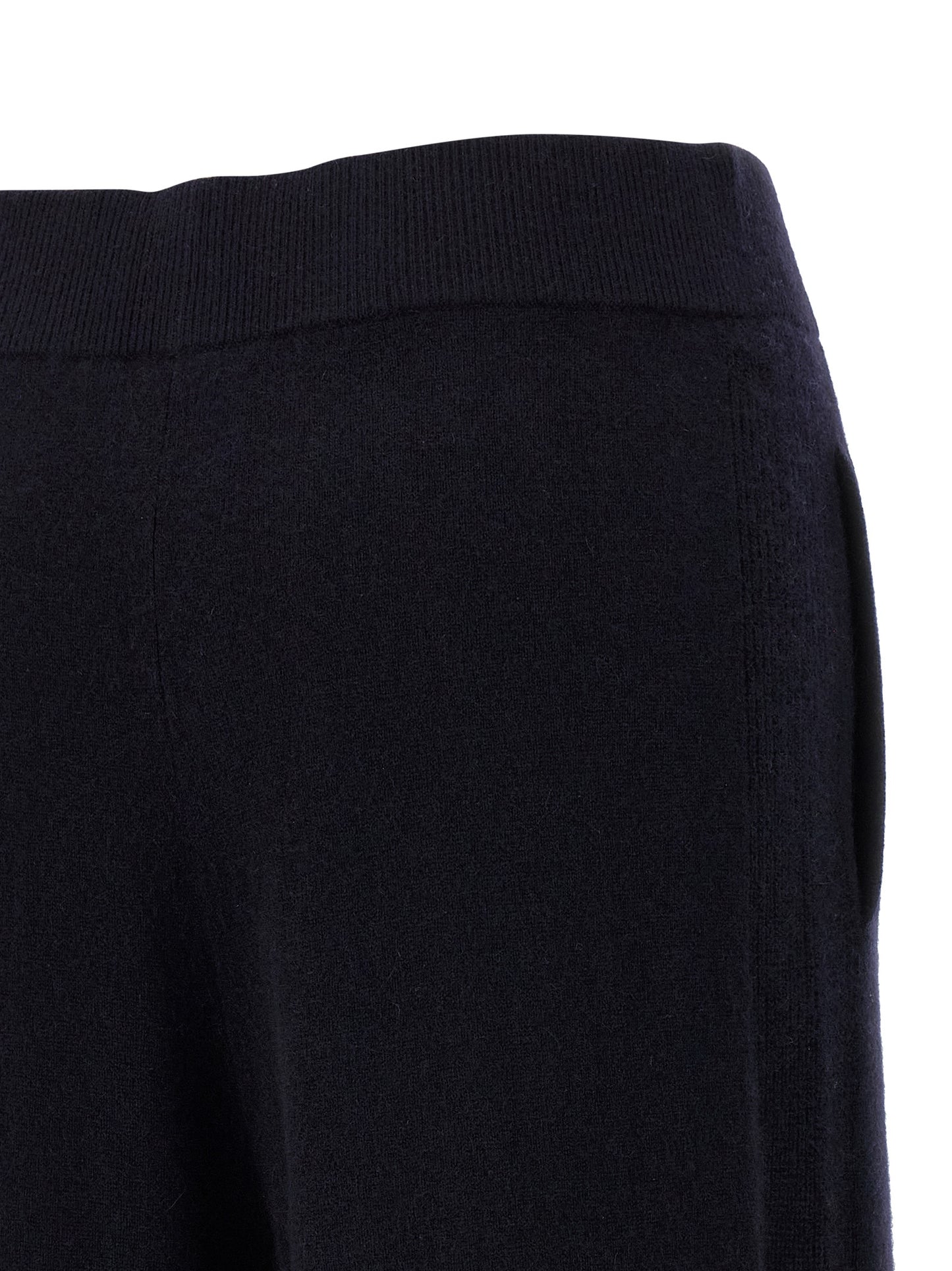Max Mara Blue Cashmere Casual Pants