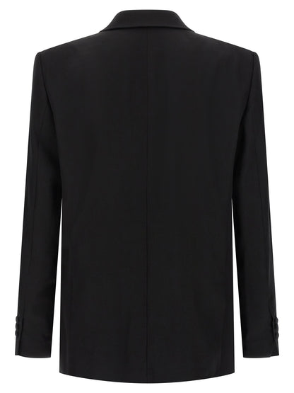 Balmain Black Virgin Wool Blazer