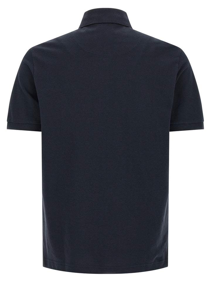 Etro Blue Cotton Polo Shirt