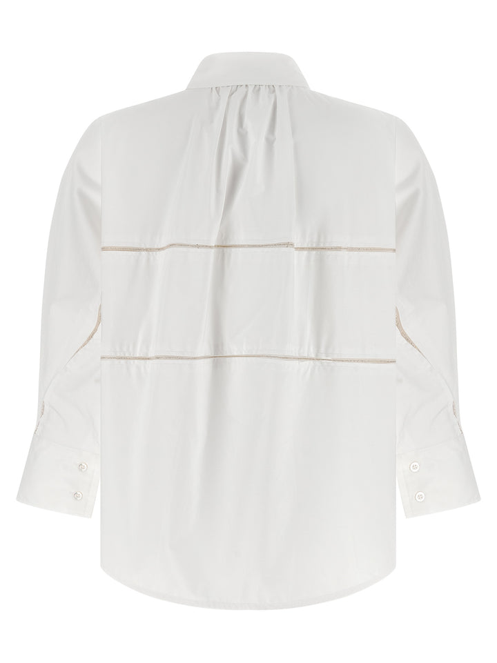 Fabiana Filippi White Cotton Blouse