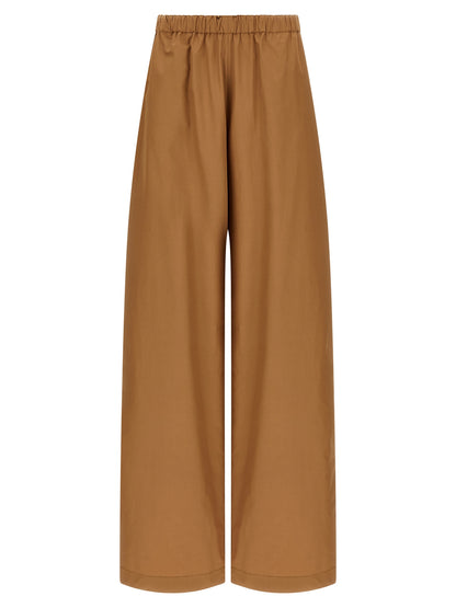 Fabiana Filippi Brown Cotton Casual Pants