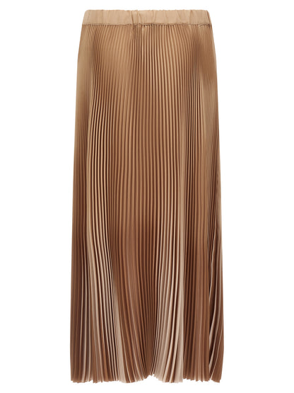 Fabiana Filippi Beige Polyester Midi Skirt