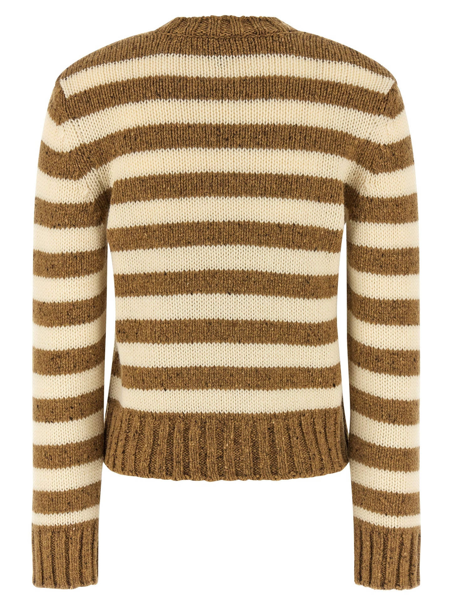 A.P.C. Brown Virgin Wool Cardigan