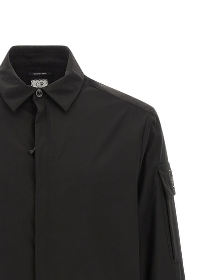 C.P. Company Black Polyester Blouse