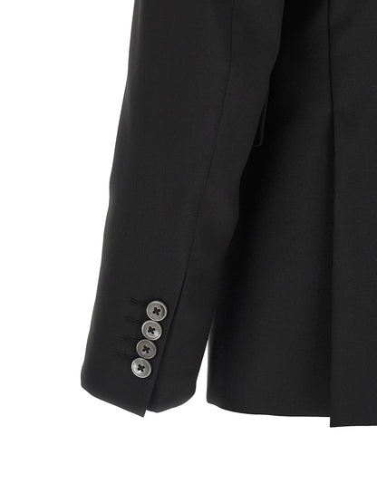Pal Zileri Black Wool Two-Piece Suit