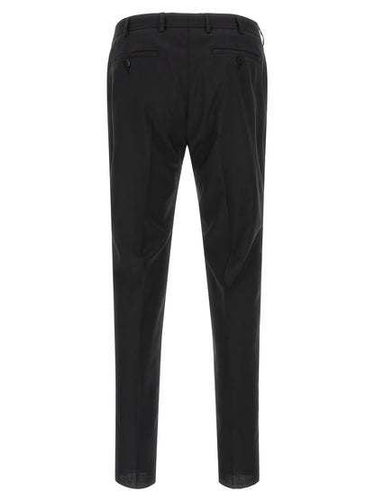 Pal Zileri Black Wool Two-Piece Suit