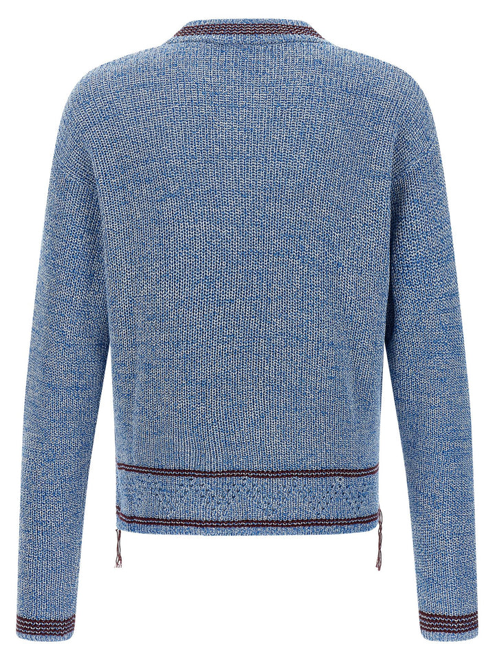 Marni Blue Cotton Cardigan