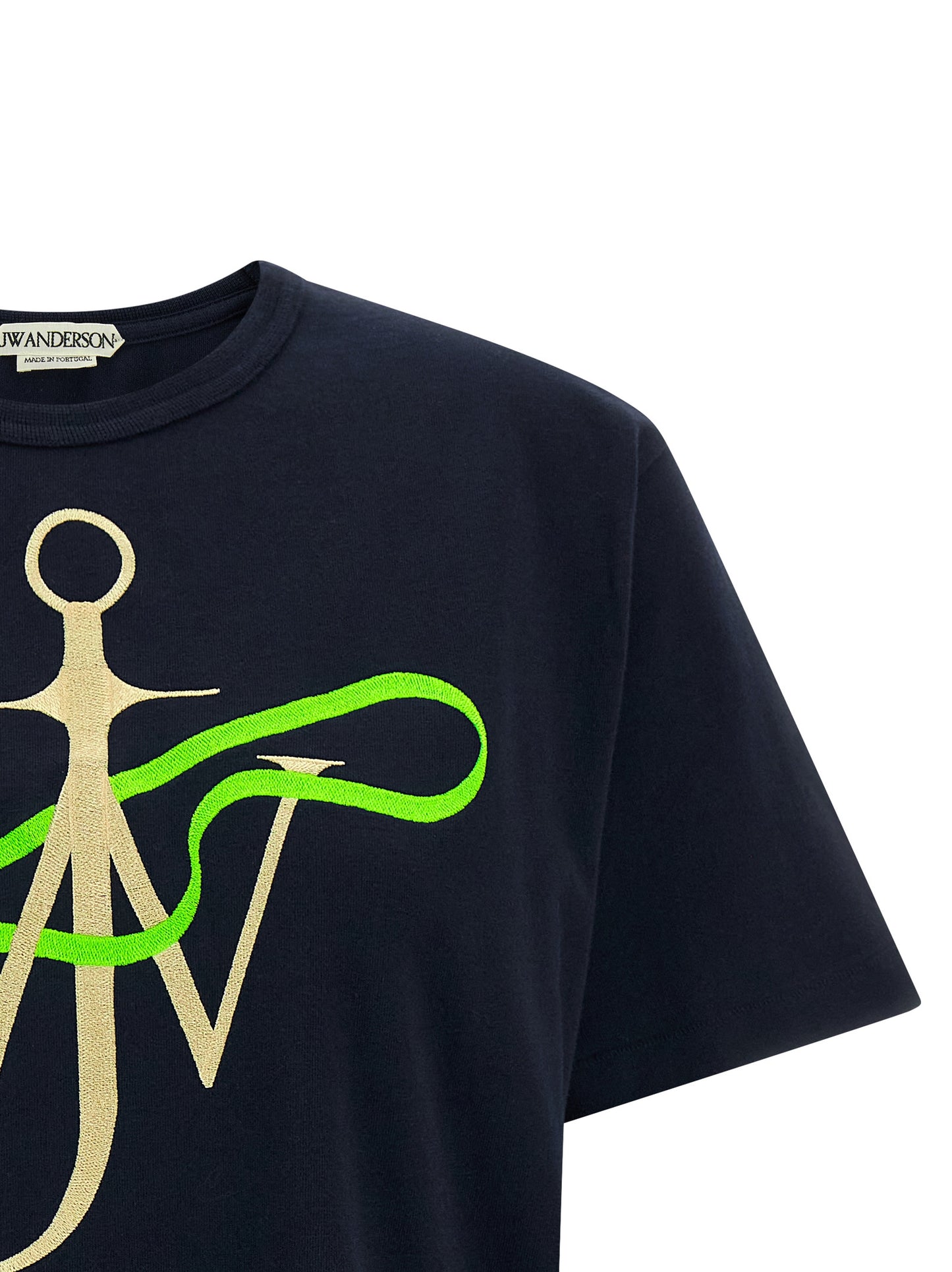 J.W.Anderson Black Cotton T-Shirt