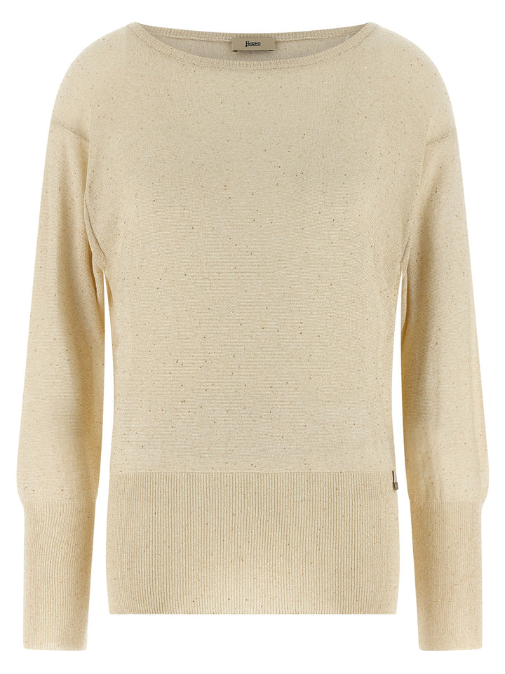 Herno Beige Viscose Cardigan