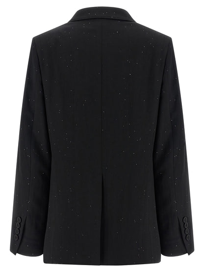 Herno Black Viscose Blazer