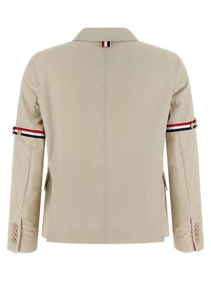 Thom Browne Beige Cotton Blazer