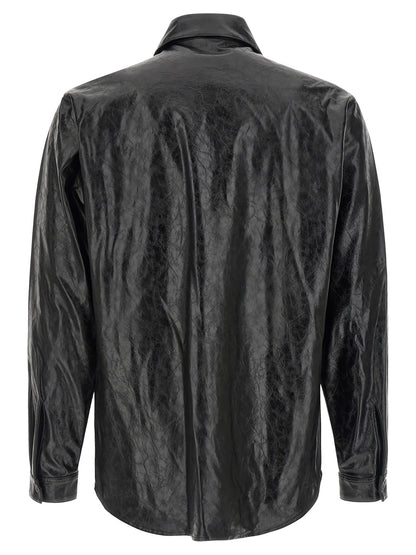 Diesel Black Viscose Blouse