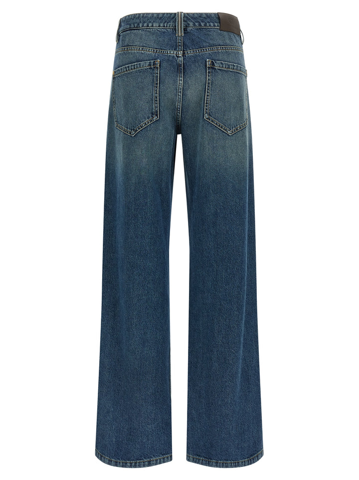 Brunello Cucinelli Blue Cotton Jeans Denim