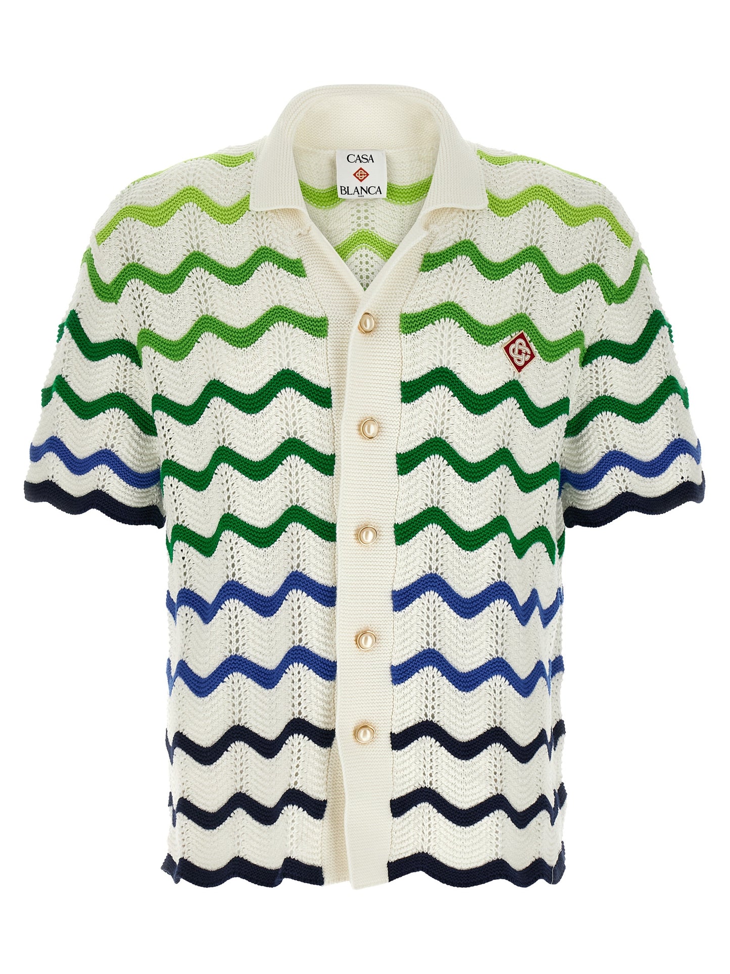 Casablanca Multicolor Cotton Blouse