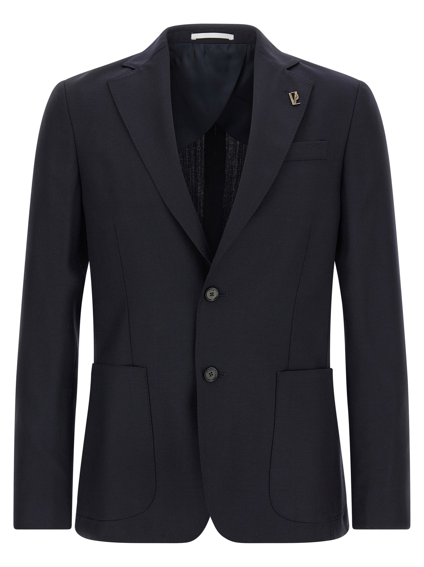 Pal Zileri Blue Wool Blazer