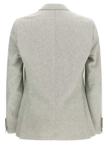Pal Zileri Bicolor Linen Blazer