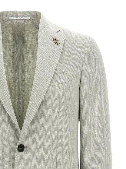 Pal Zileri Bicolor Linen Blazer