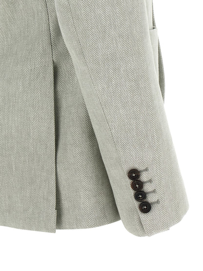 Pal Zileri Bicolor Linen Blazer