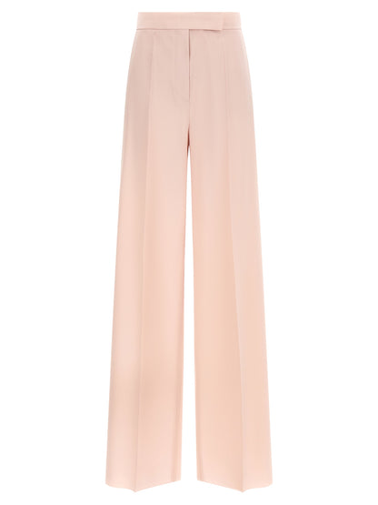 Max Mara Multicolor Virgin Wool Casual Pants