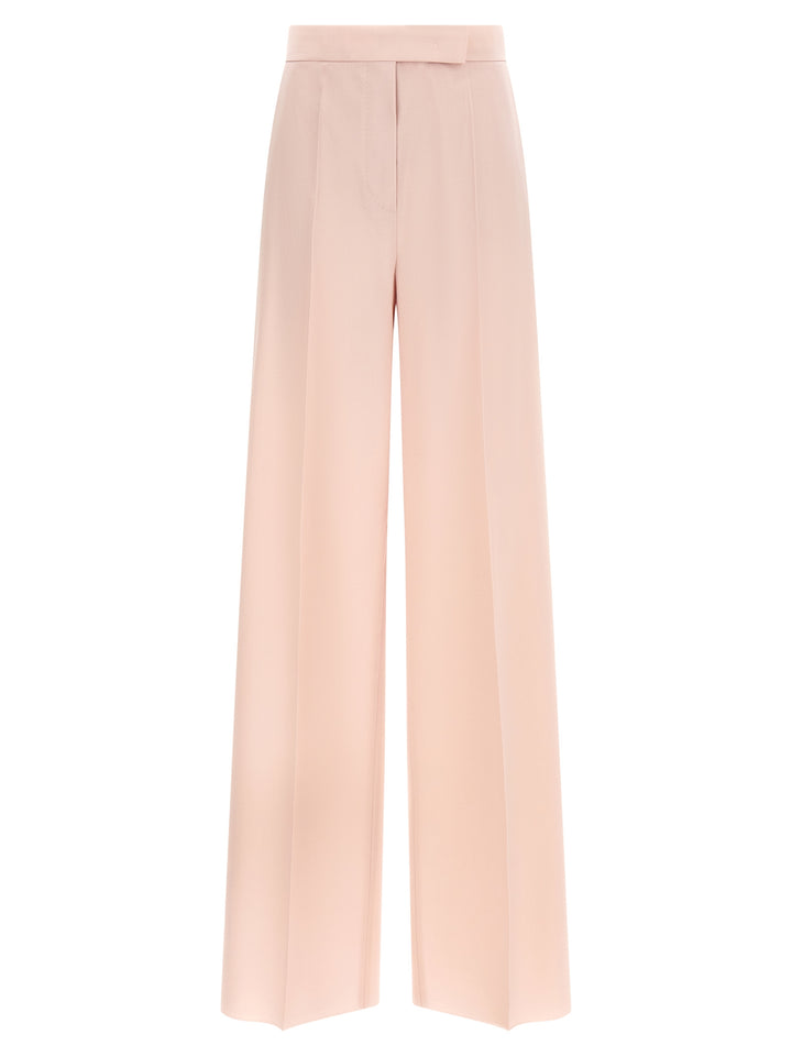 Max Mara Multicolor Virgin Wool Casual Pants