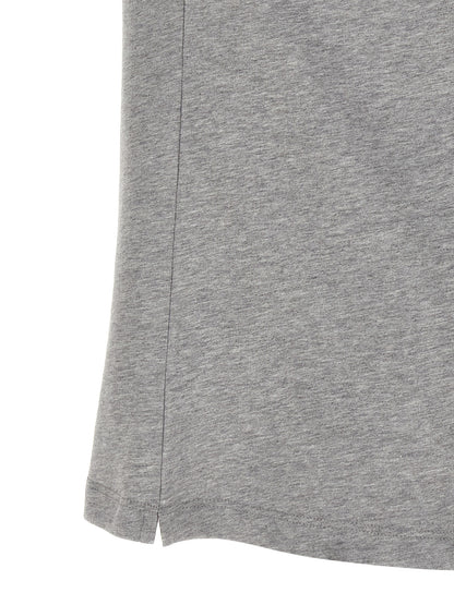 Brunello Cucinelli Gray Cotton Polo Shirt
