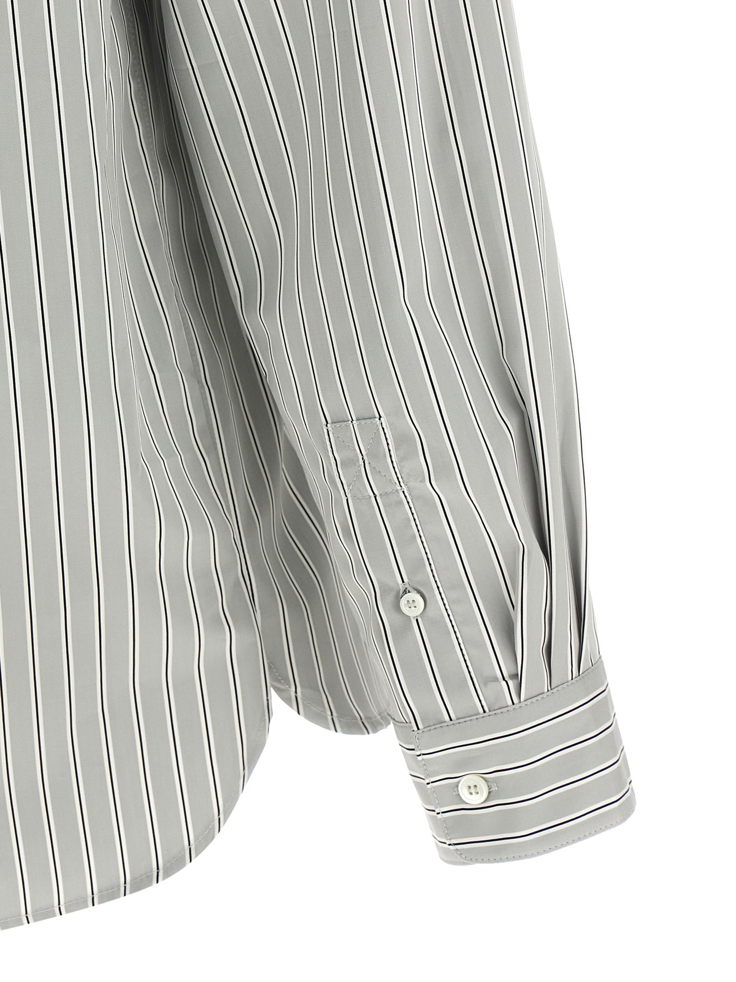 A.P.C. Gray Cotton Blouse