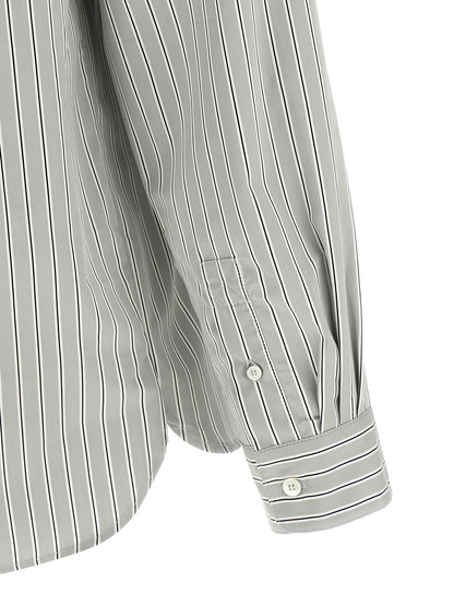 A.P.C. Gray Cotton Blouse