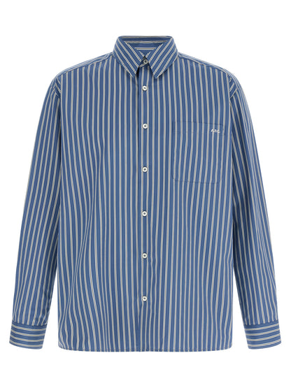 A.P.C. Blue Cotton Blouse