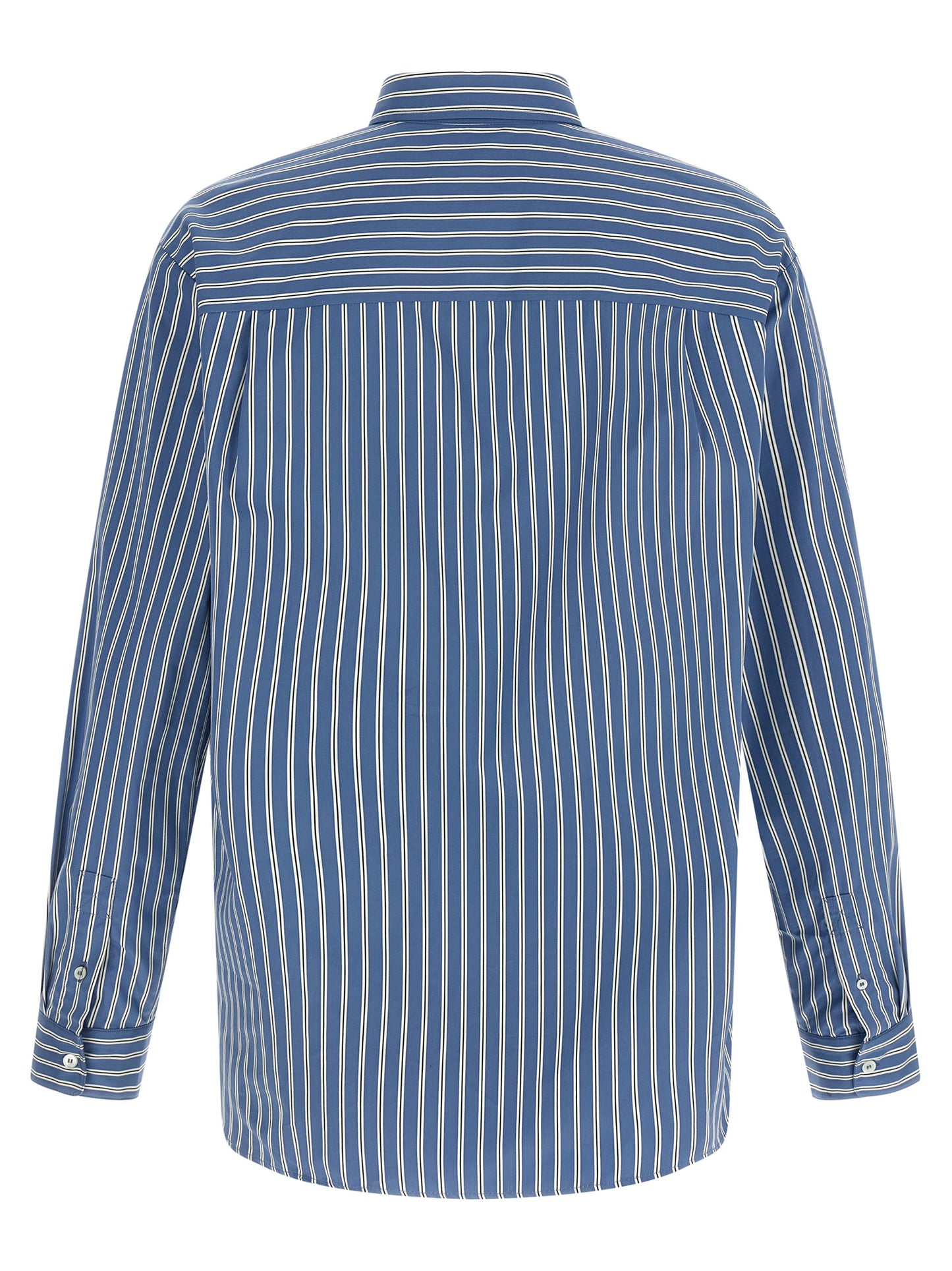 A.P.C. Blue Cotton Blouse