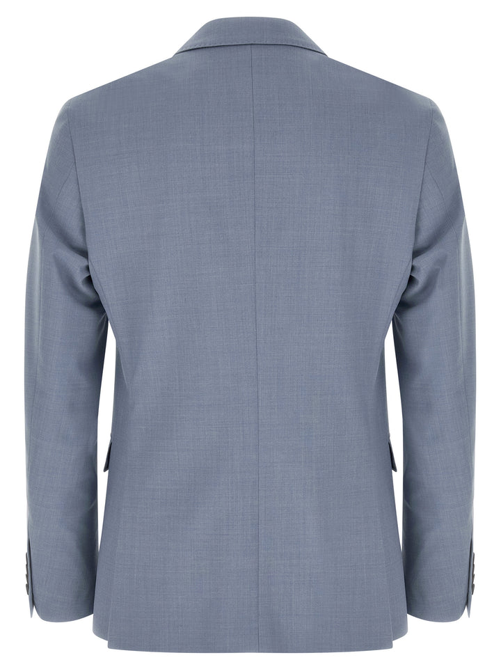 Pal Zileri Blue Polyester Two-Piece Suit