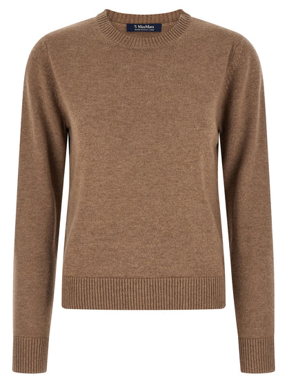 'S Max Mara Brown Wool Cardigan