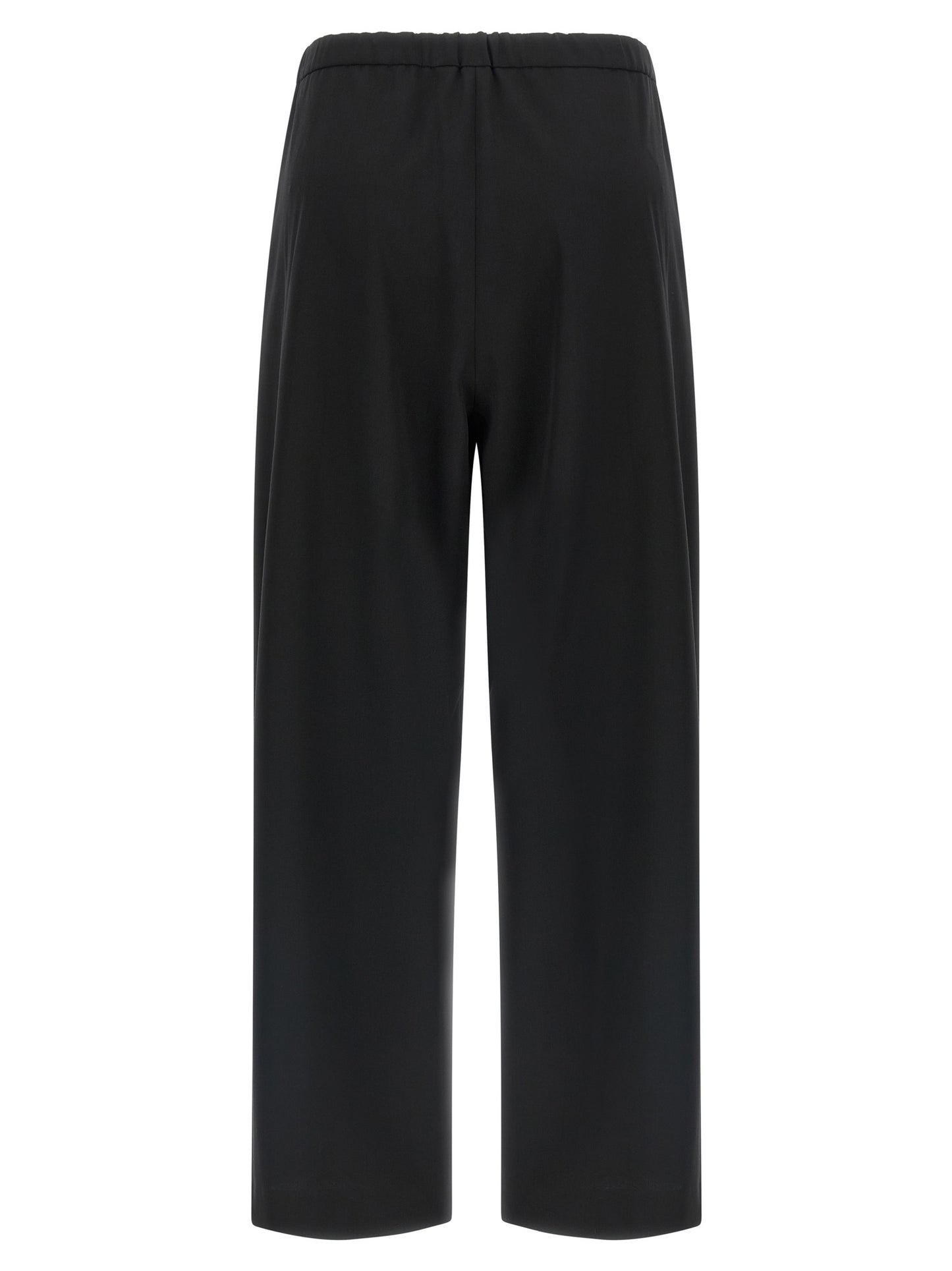'S Max Mara Black Virgin Wool Joggers (Workout Pants)